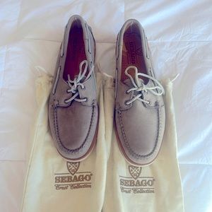 Sebago Portland “Crest Collection” docksides. Men’s size 11 M grey. Brand new